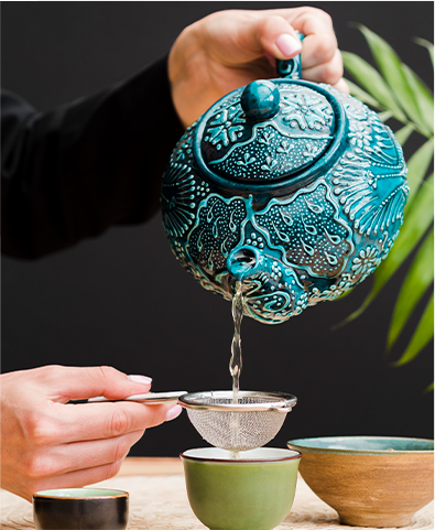 手工器物冲泡展示